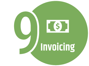 Step 9: Invoicing