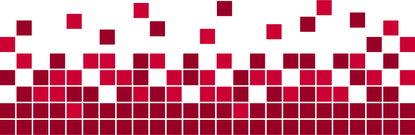 Red squares mosaic