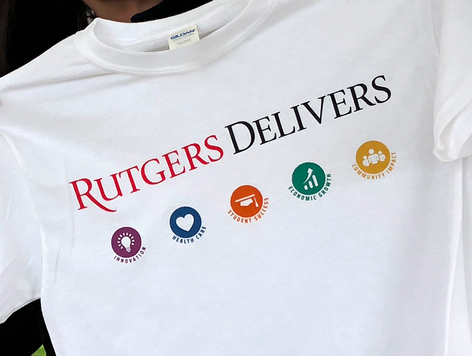 Rutgers Delivers t-shirt